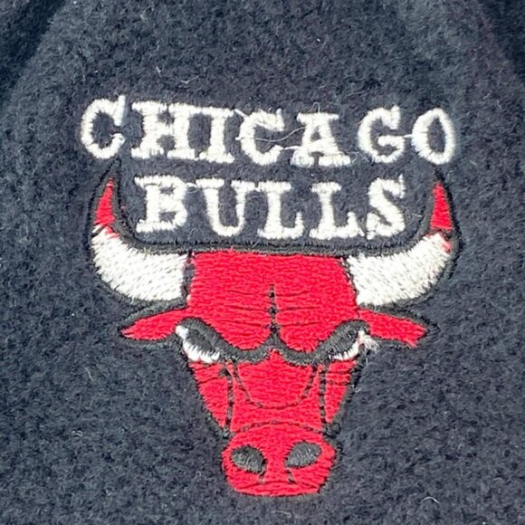 Chicago Bulls Vintage Late '90s NBA Women's Black Fleece NOS Gloves - Picture 2 of 6